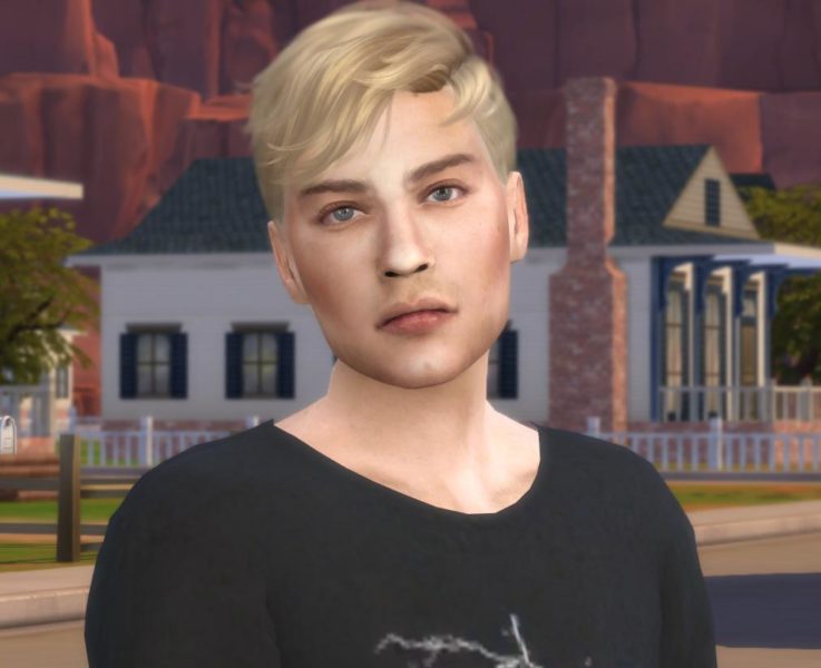 Новая мужская одежда и прически для Sims 4