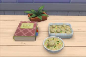 новые рецепты в Sims 4